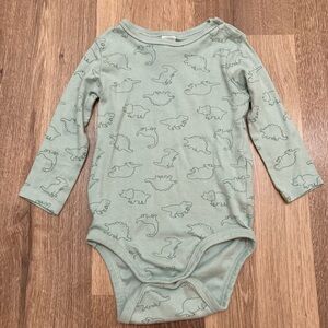 Dinosaur Print Bodysuit